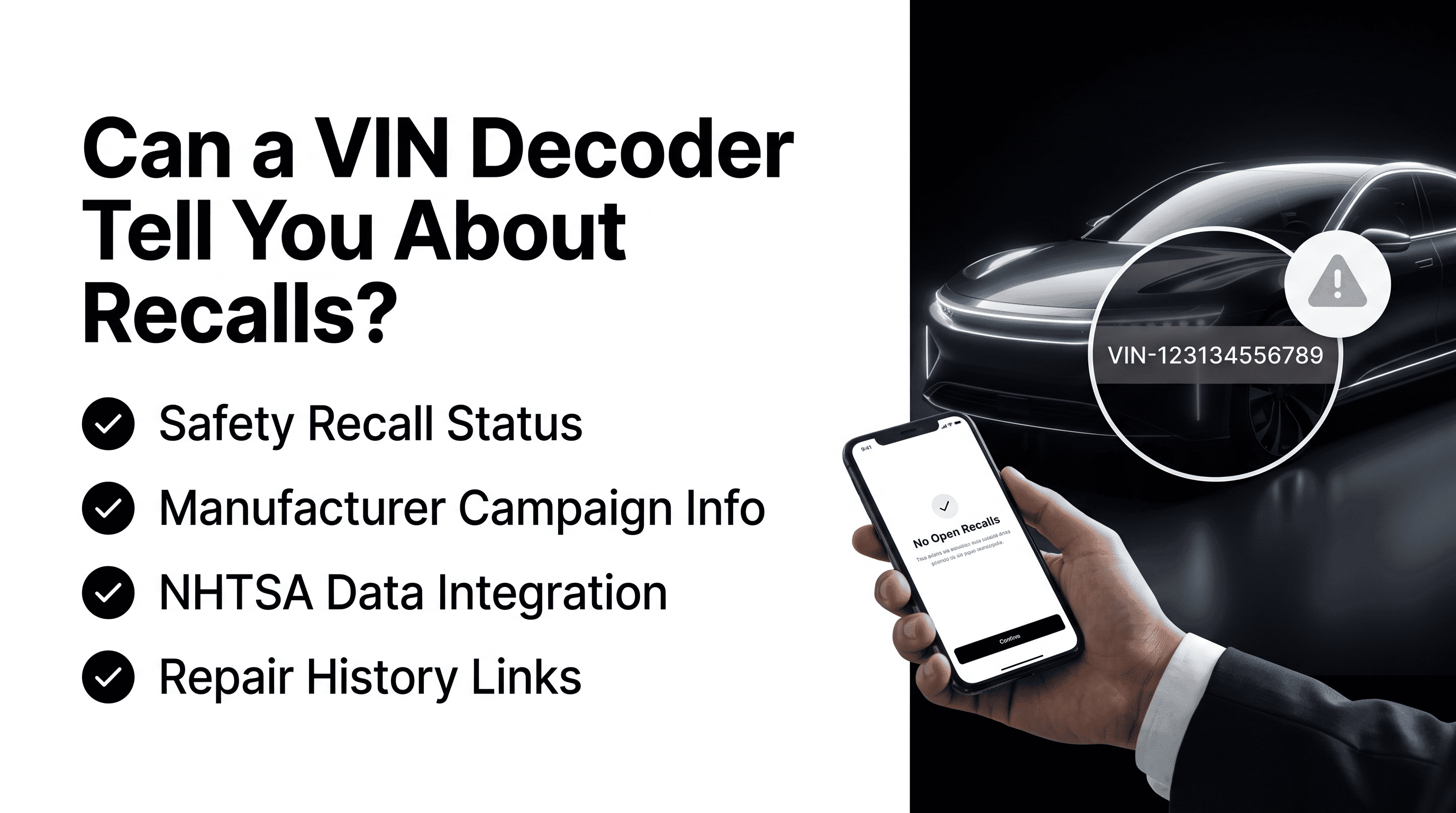 Can a VIN Decoder Tell You About Recalls?